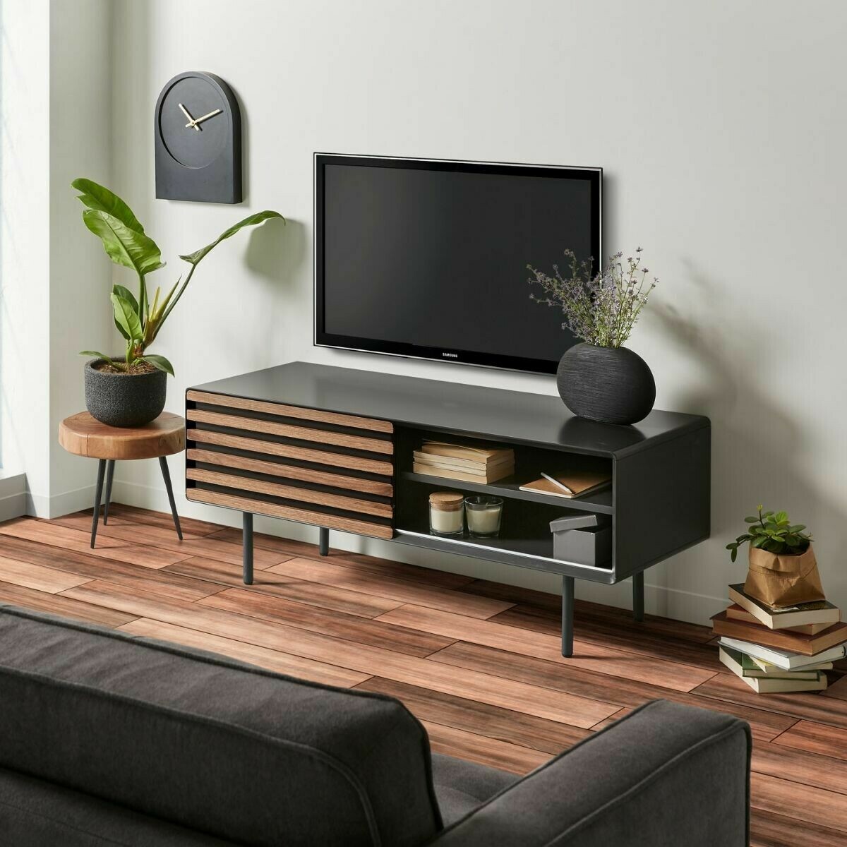 meuble tv en bois 