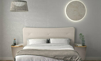 Tte de lit Prosper lin avec chevets en option