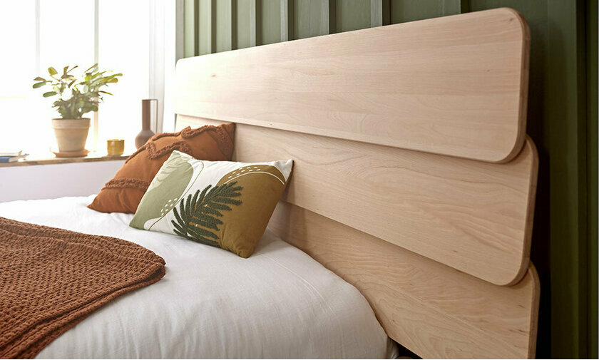 Tte de lit Fregate avec un design simple et lgant