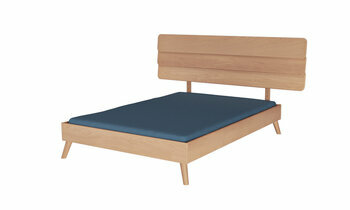 Lit Caravel avec tte de lit Frgate en bois de htre massif