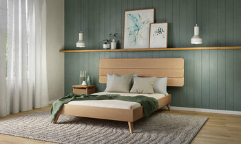 Lit Caravel avec tte de lit Frgate spacieux et confortable