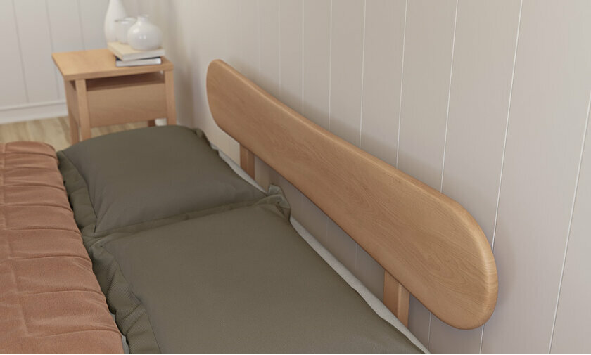 Lit Lakana avec tte de lit Kauai de style scandinave