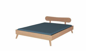 Lit Caravel avec tte de lit Kauai avec un couchage stable et durable