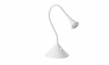 Lampe  Poser Mala coloris blanc a une allure simple et contemporaine