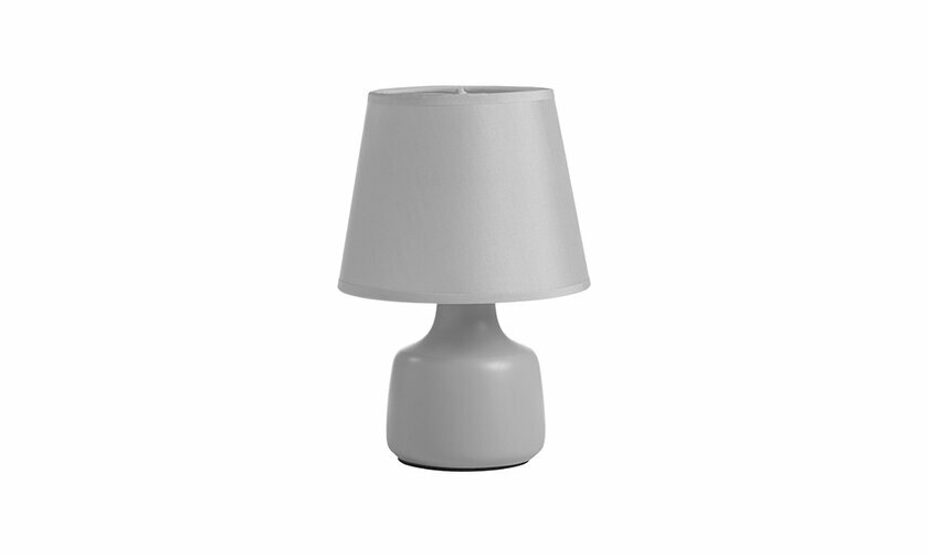 Lampe  Poser Kapa coloris gris clair affiche un design simple
